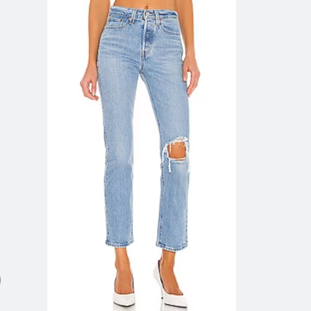 Levi’s Wedgie Straight Jean in Tango Fray